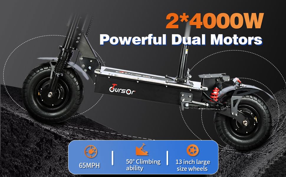 Powerful Dual Motors