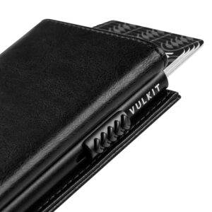 VC302- Side Slider Mechanism, with/without Back Zipper Pocket, Magnetic Strip Closure Tri-fold Wallet - Emporium Shop